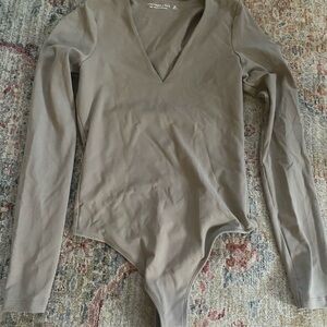 Abercrombie & Fitch Long Sleeve Bodysuit